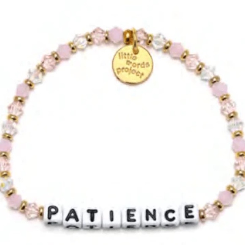 Little Words Project Patience bracelet